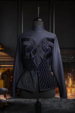 Diva Black Blouse