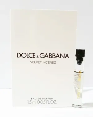 Dolce & Gabbana Velvet Incenso for Men Tube EDP 1.5 ML