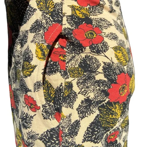 Effie’s Heart Floral Off the Shoulder Mini Dress Size Small With Pockets!