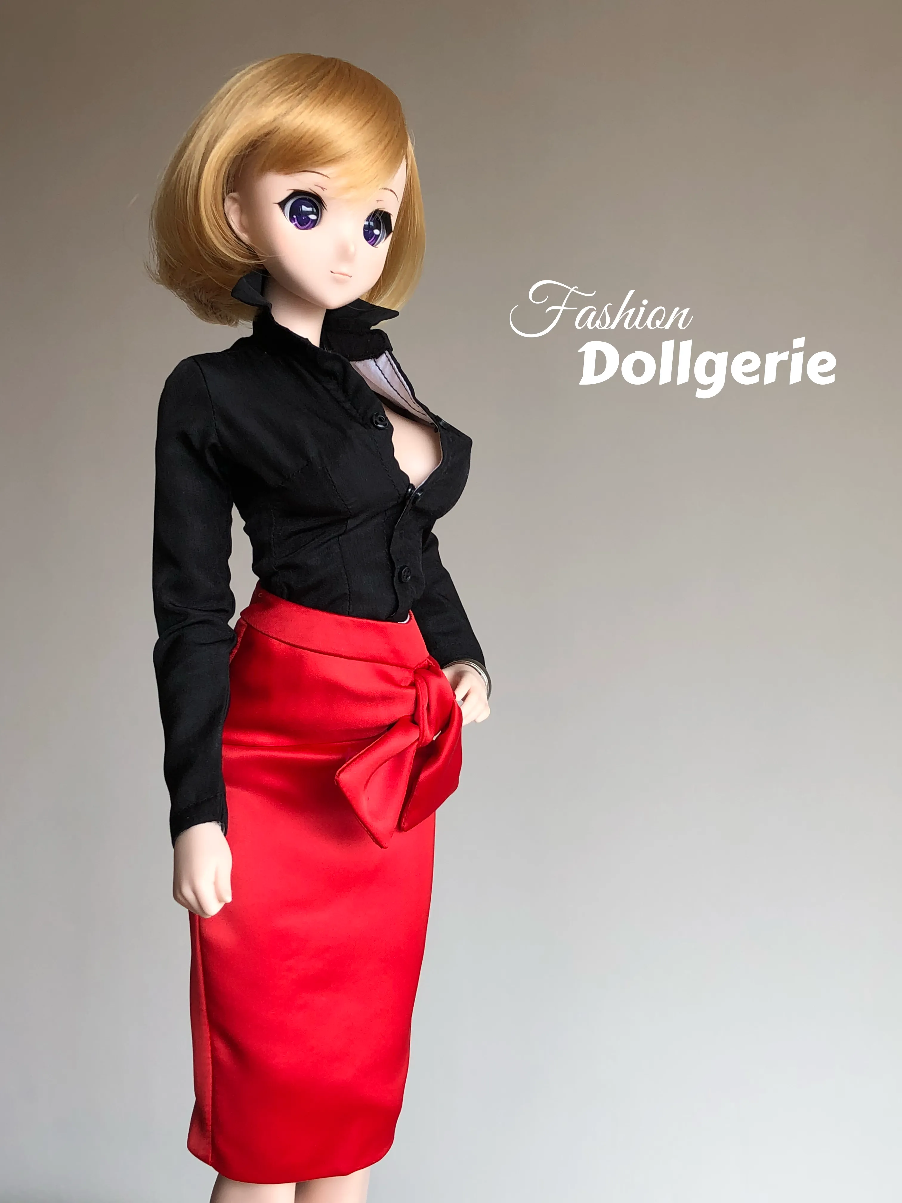 Elegant Pencil Skirt with Beautiful Bow for SmartDoll