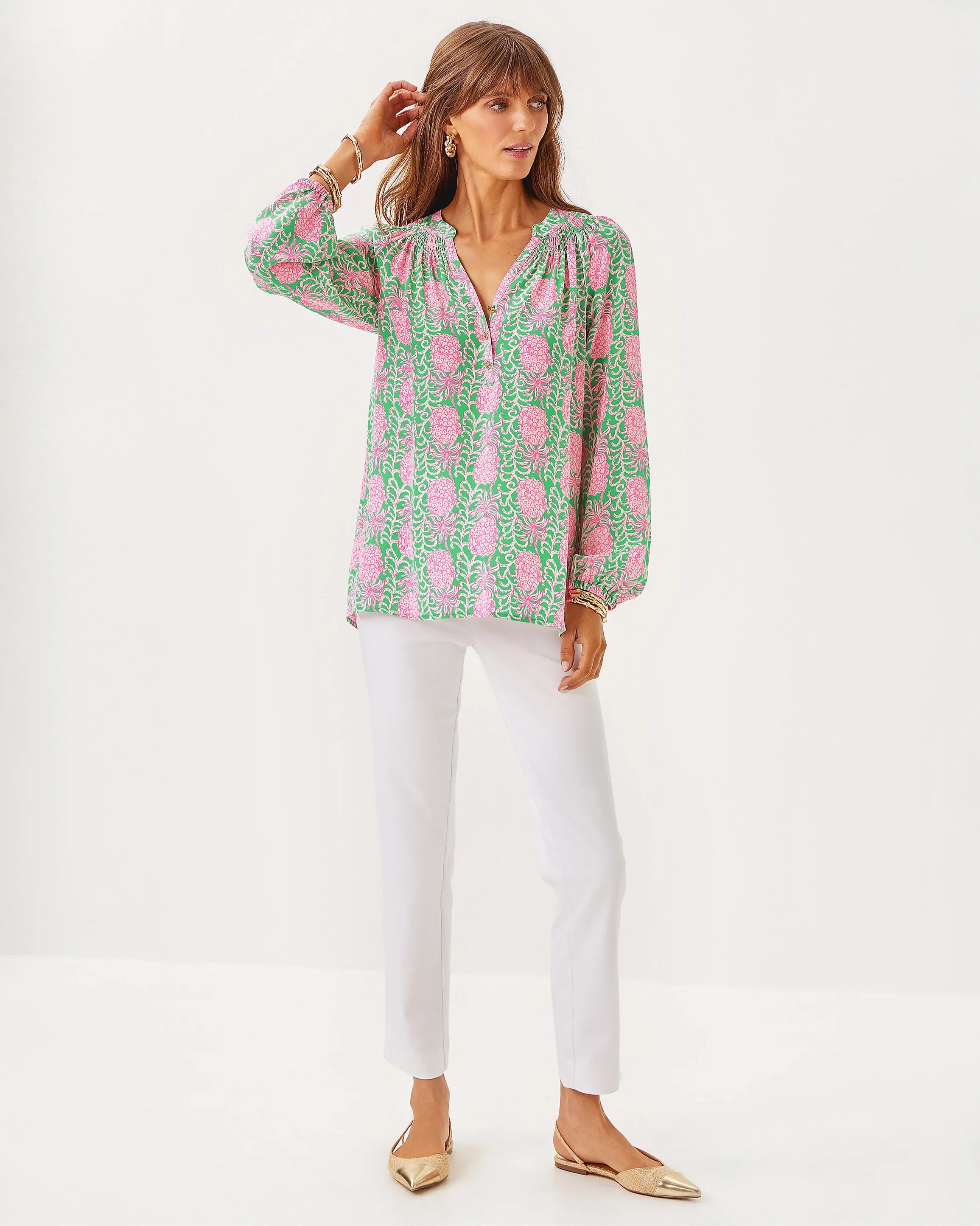 Elsa Silk Top