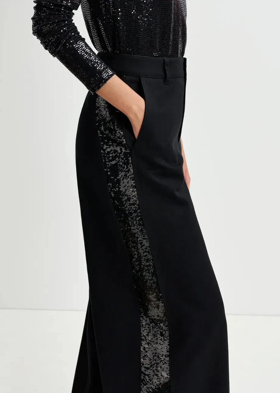 Essentiel Antwerp Gorror Embellished Pants in Black