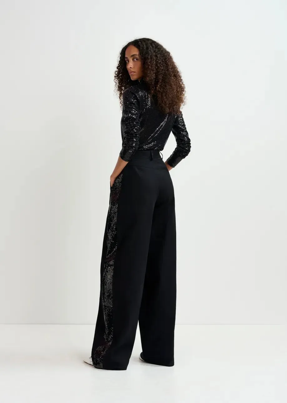 Essentiel Antwerp Gorror Embellished Pants in Black