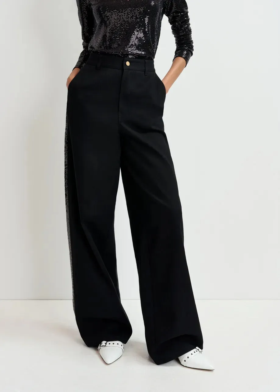 Essentiel Antwerp Gorror Embellished Pants in Black
