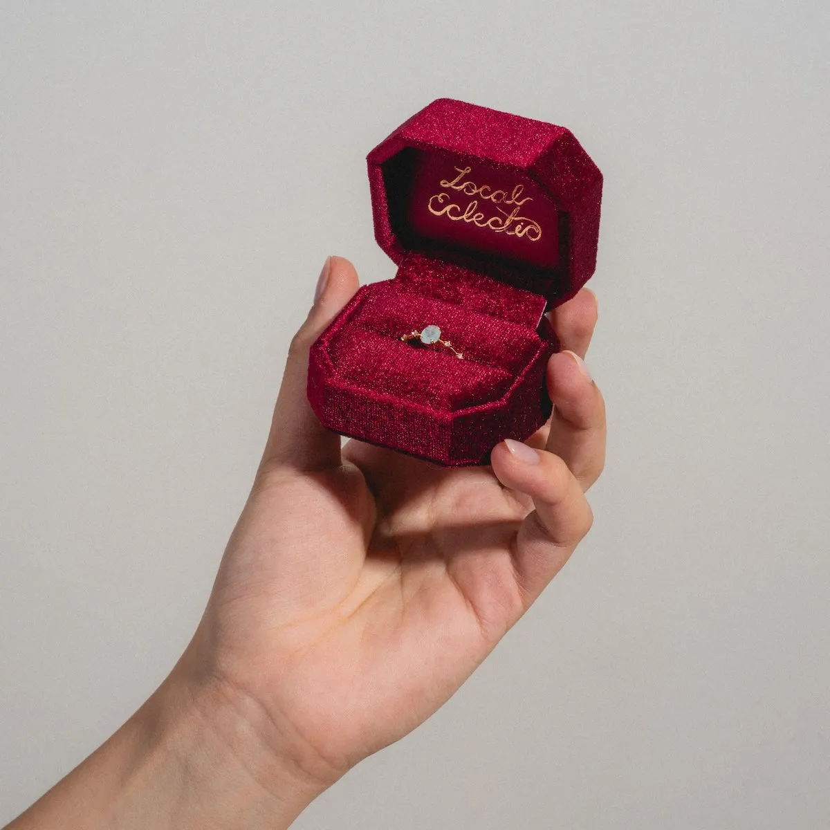 Fancy Velvet Ring Box