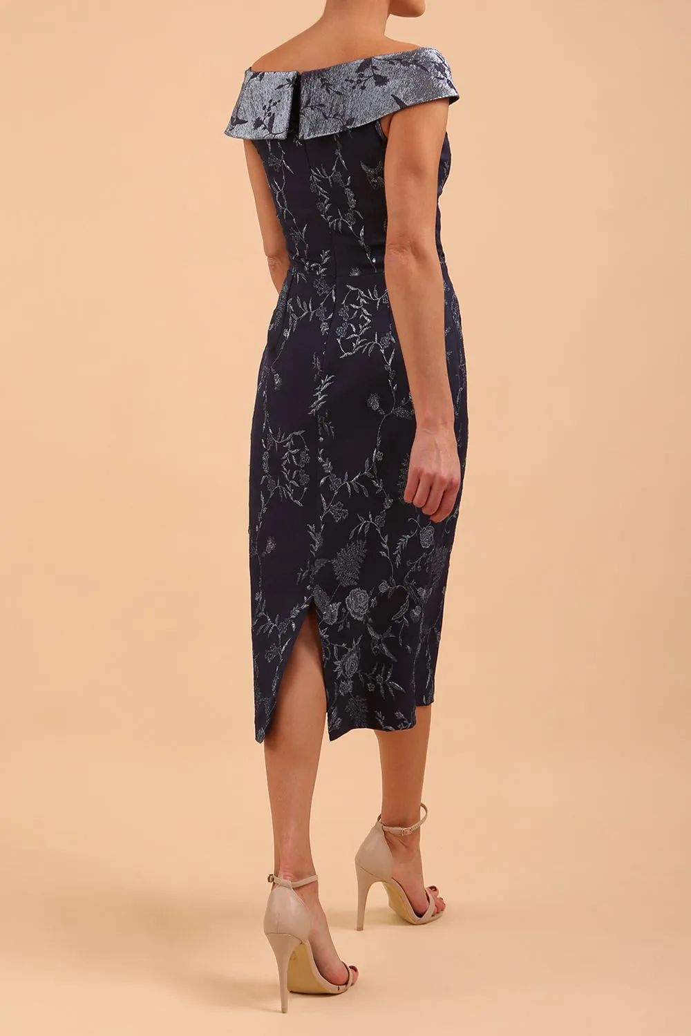 Florence Off Shoulder Pencil dress