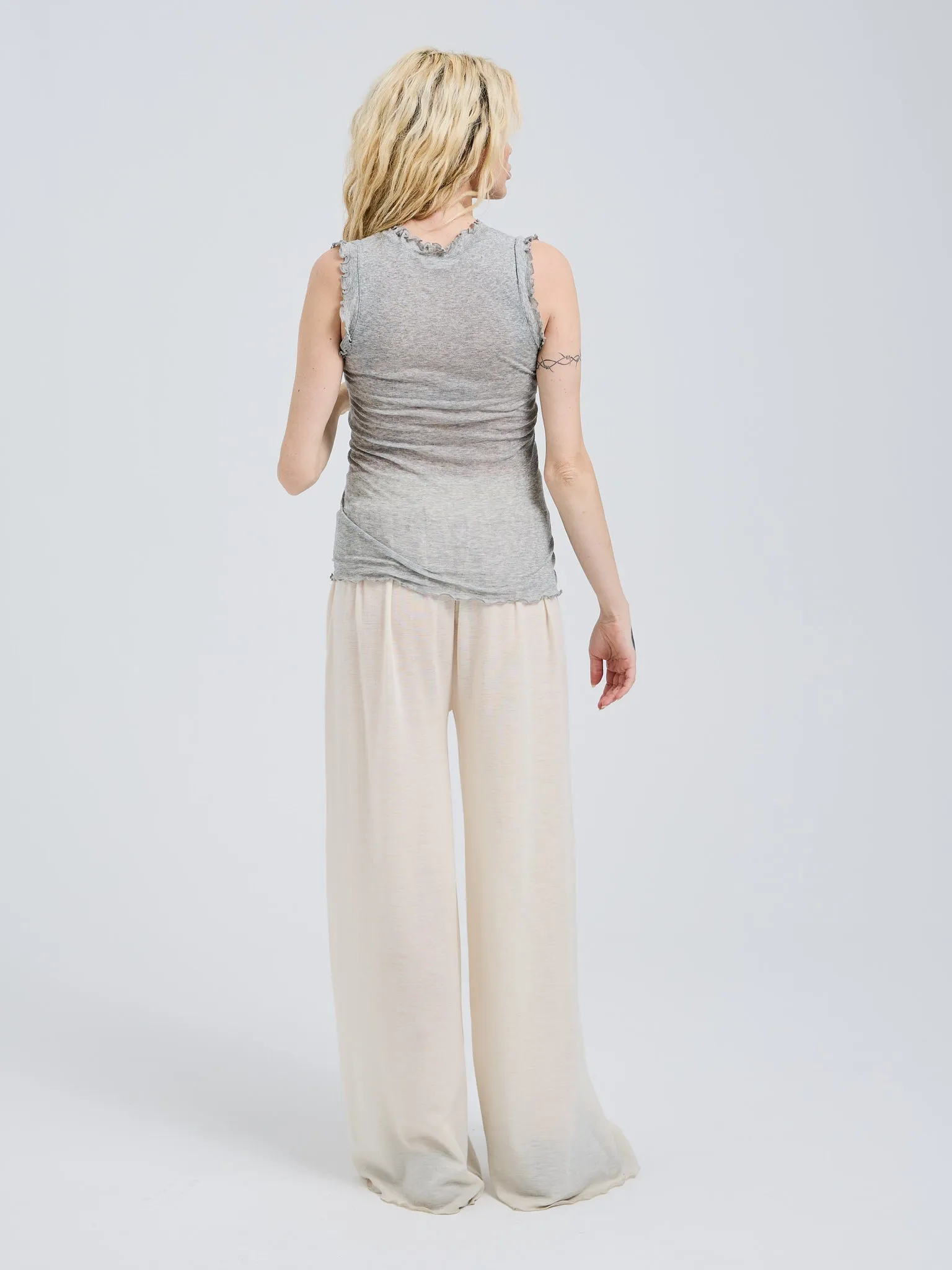 Flounce | Cotton - Grey Melange