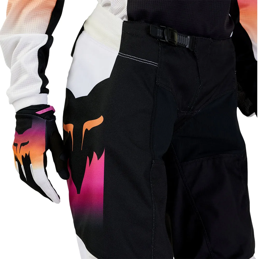 FOX WOMENS 180 FLORA PANTS [BLACK/PINK]