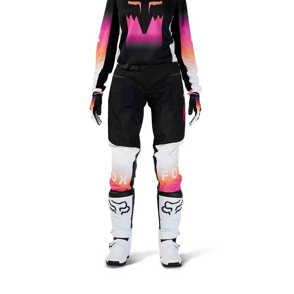 FOX WOMENS 180 FLORA PANTS [BLACK/PINK]