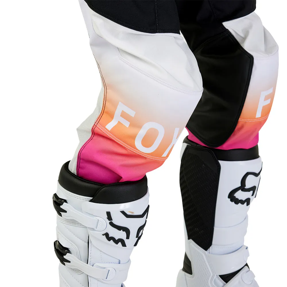 FOX WOMENS 180 FLORA PANTS [BLACK/PINK]