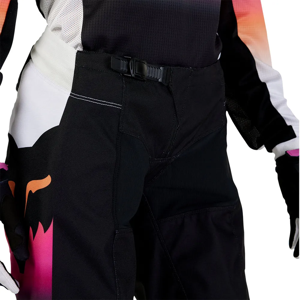 FOX WOMENS 180 FLORA PANTS [BLACK/PINK]