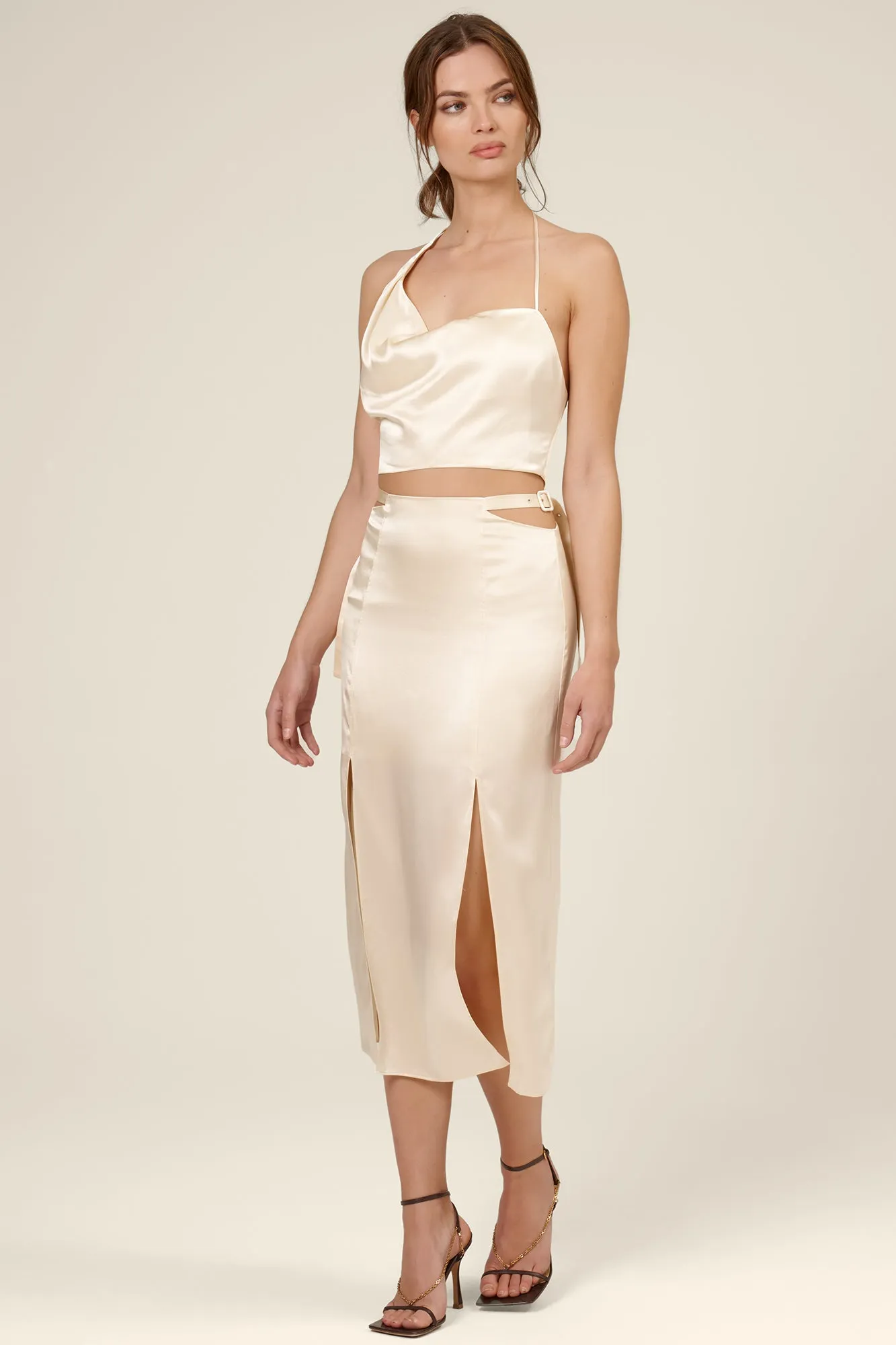 Frances Crop Top - Milk