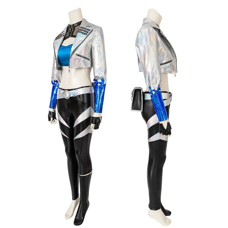 Game LOL KDA ALL OUT Akali Fullset Cosplay Costumes