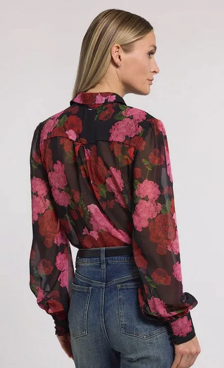 Generation Love Oslo Floral Blouse - Floral Fantasy Red