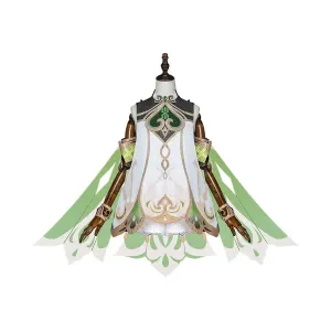 Genshin Impact Nahida/Lesser Lord Kusanali Cosplay Costume C02966  A