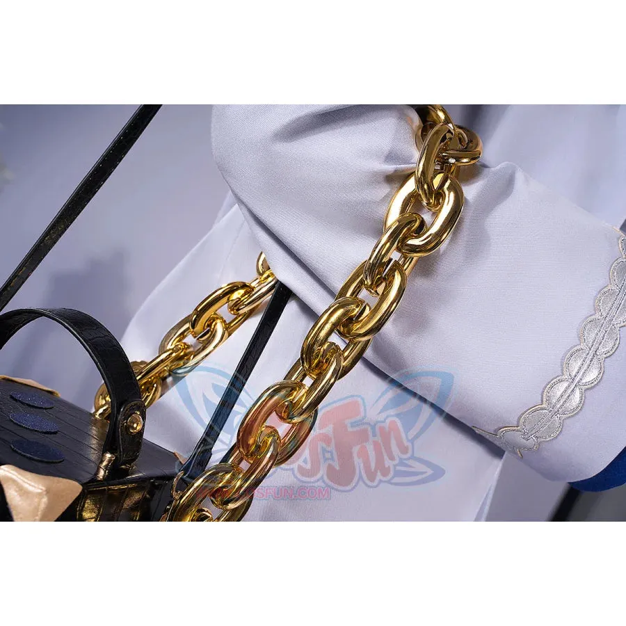 Genshin Impact x Pizzahut Yelan Cosplay Costume C07479  AA