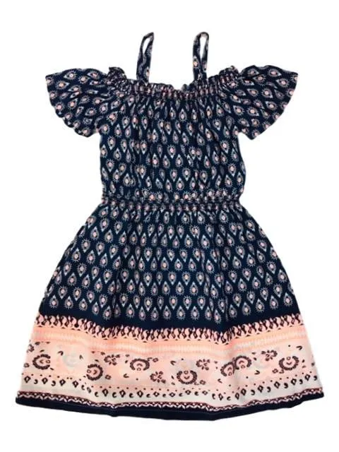 Girl Off-Shoulder Print