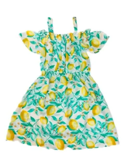 Girl Off-Shoulder Print