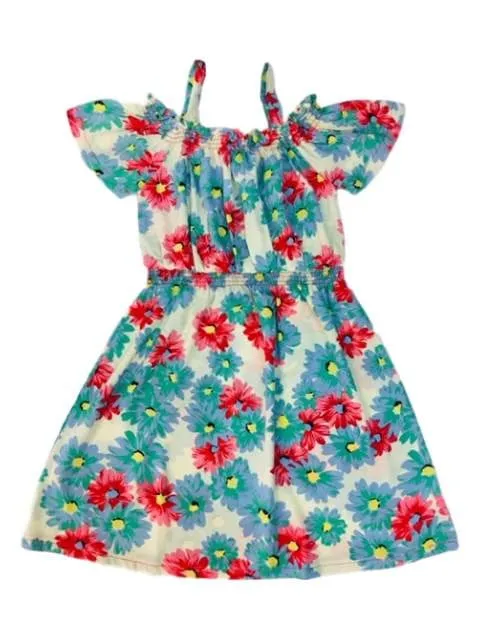 Girl Off-Shoulder Print