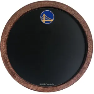 Golden State Warriors: Chalkboard "Faux" Barrel Top Sign