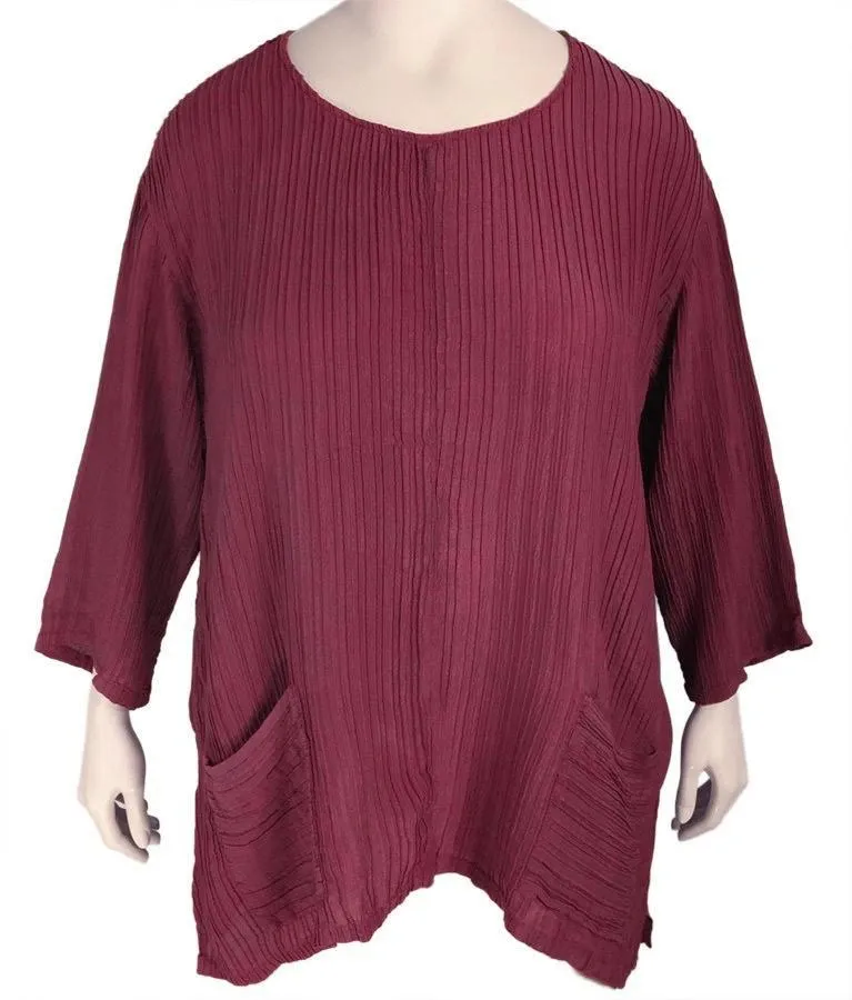 Grizas Silk Tunic Top