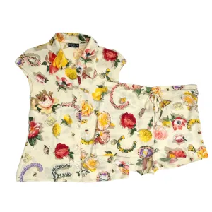 Gucci Flora Silk Short Set