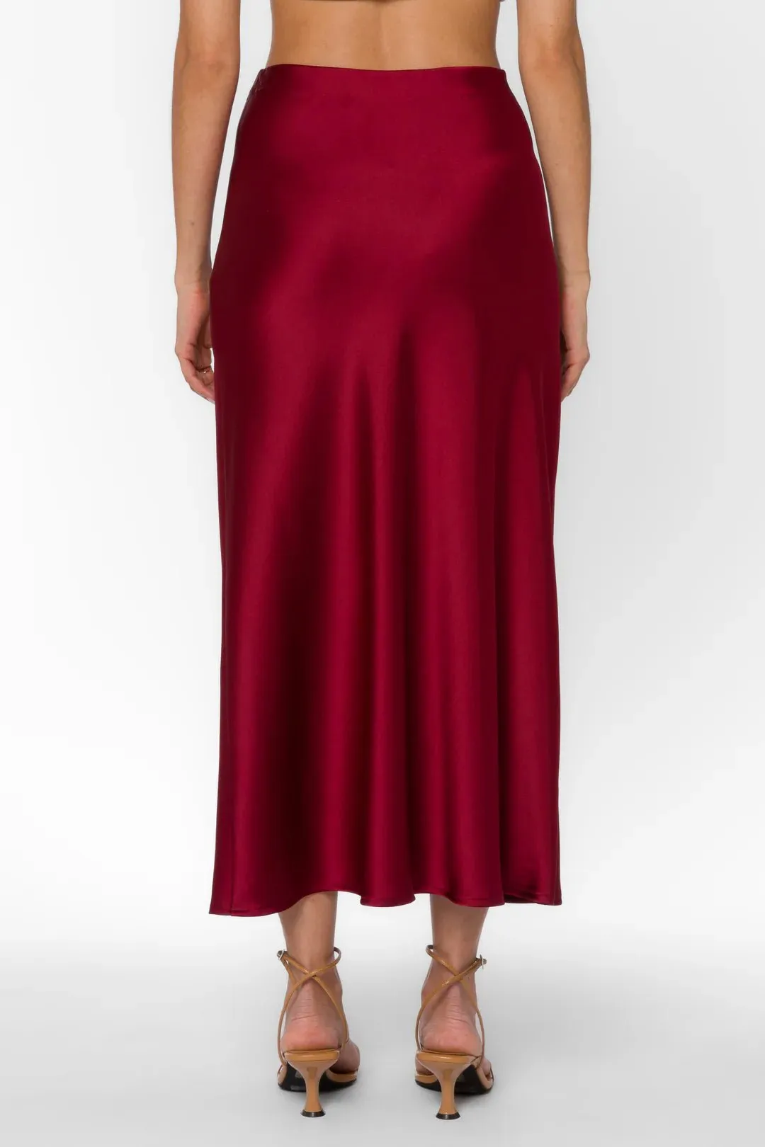 Gypsy Satin Slip Skirt