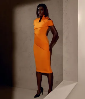 Halima Dress- Orange