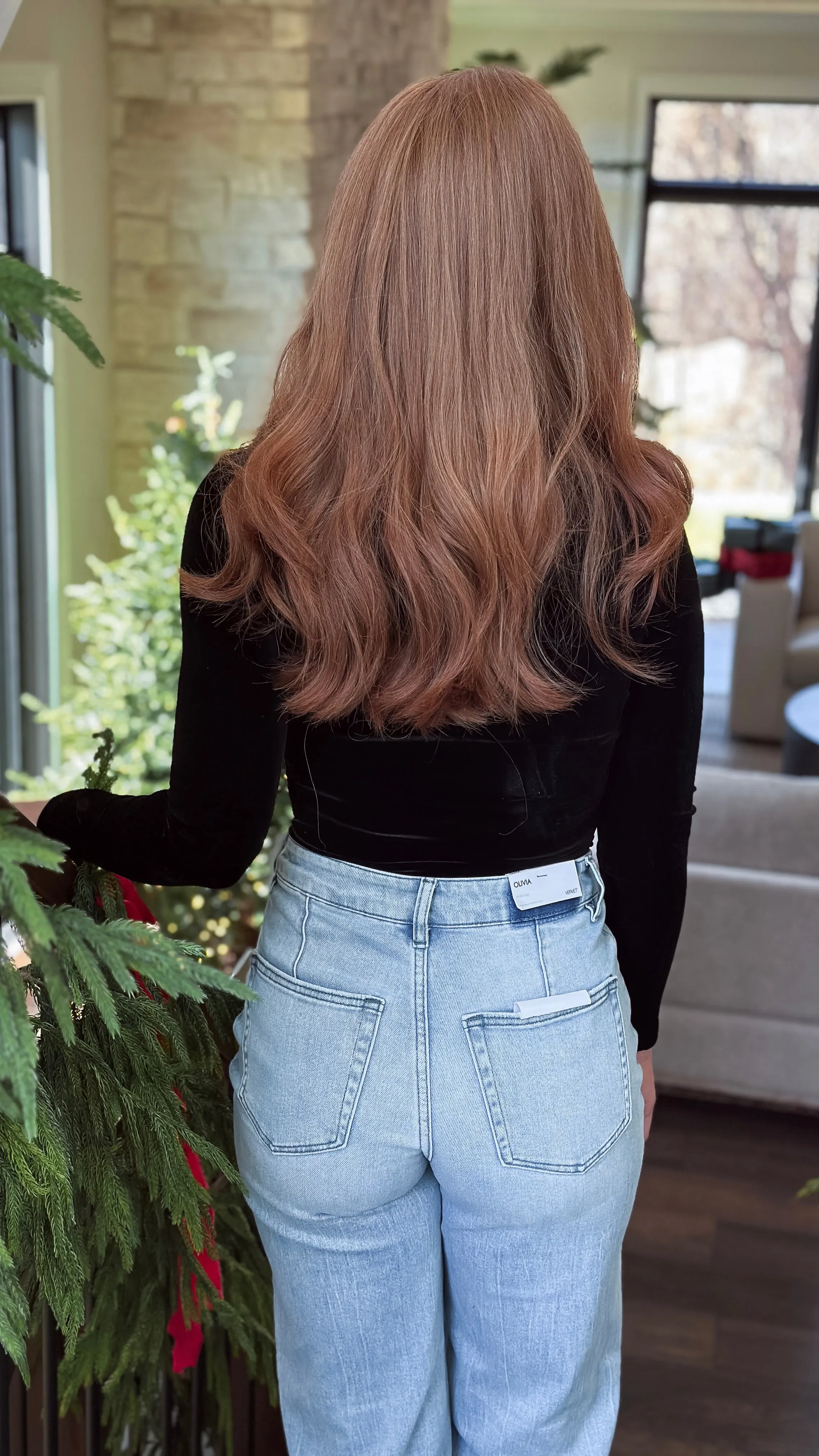 Heart Stopper Velvet Top - Black