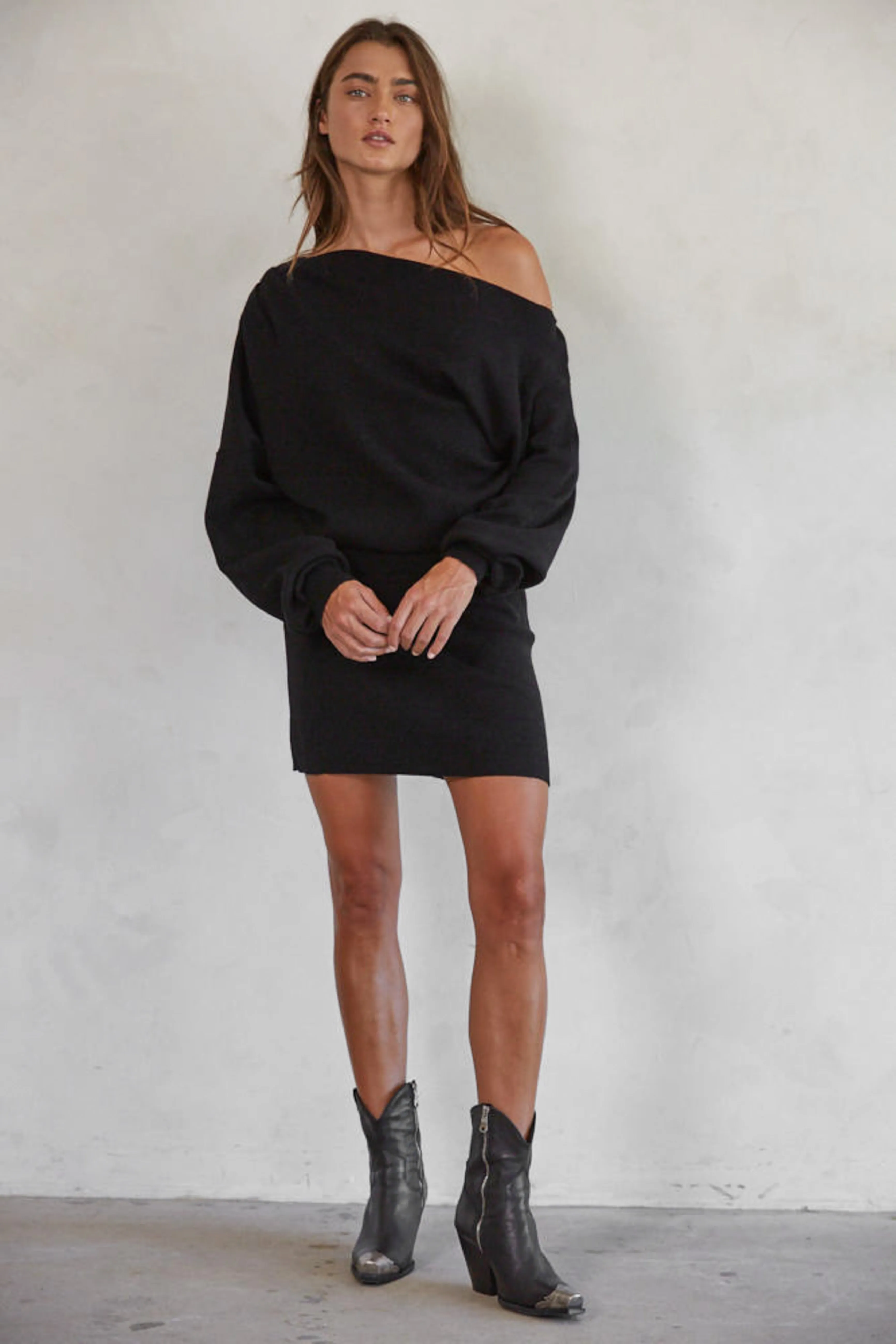 In No Rush Dress in Black