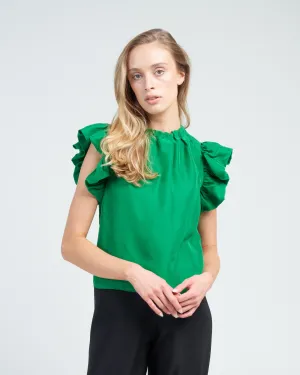 iren top - emerald