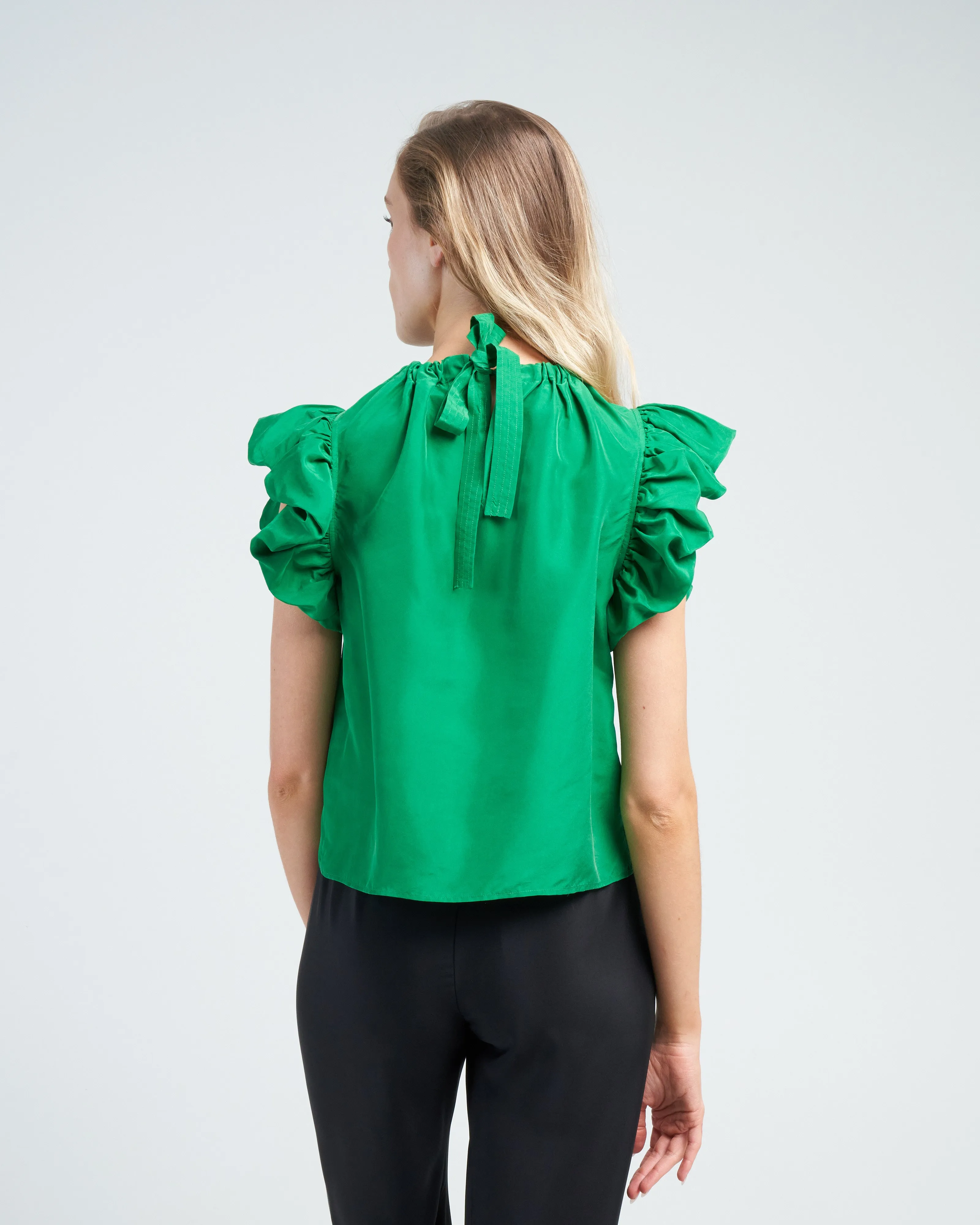 iren top - emerald