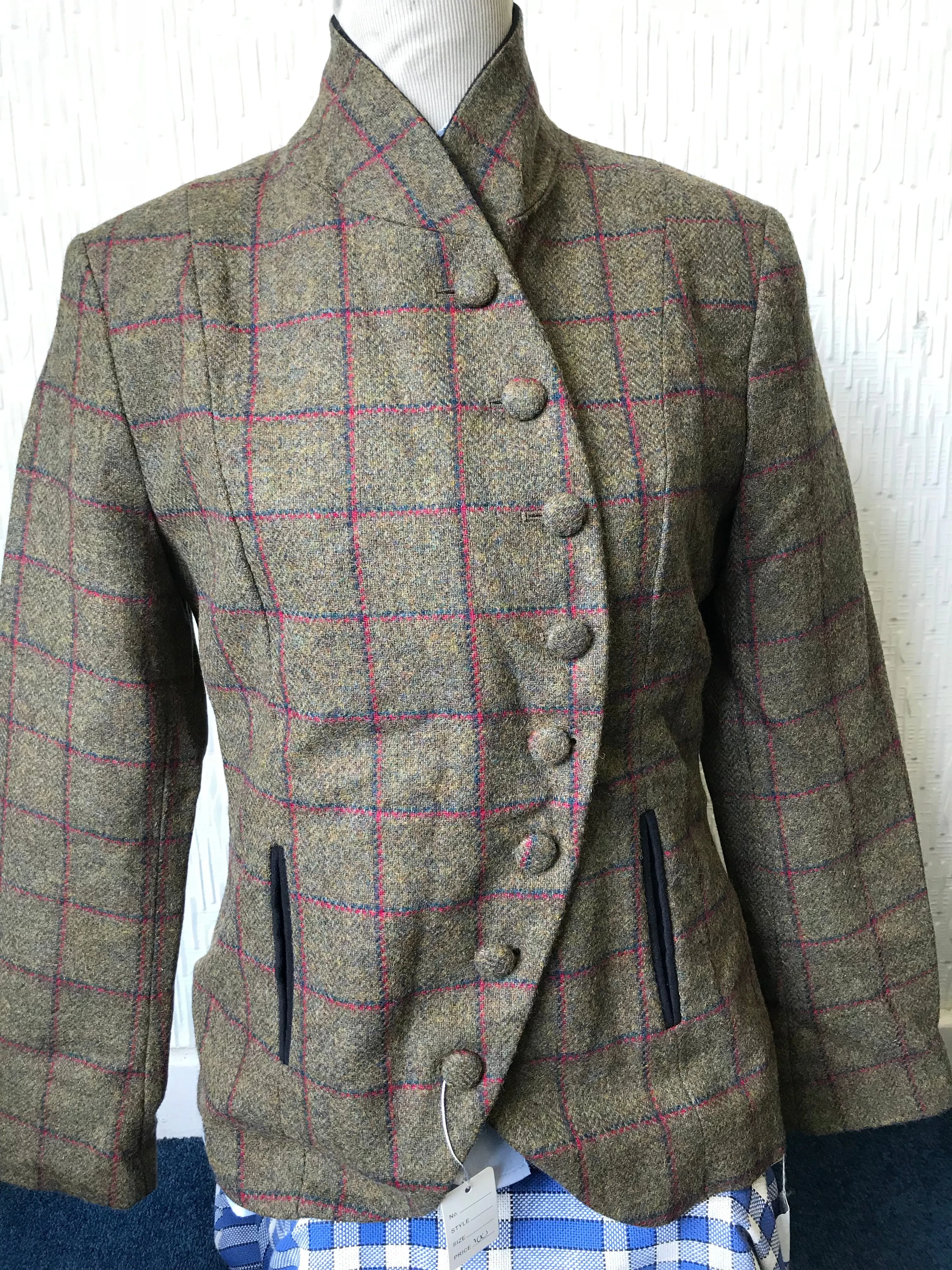 Jack Murphy Karen tweed beenbo tweed jacket size uk 12 (36) FREE POSTAGE 🔵