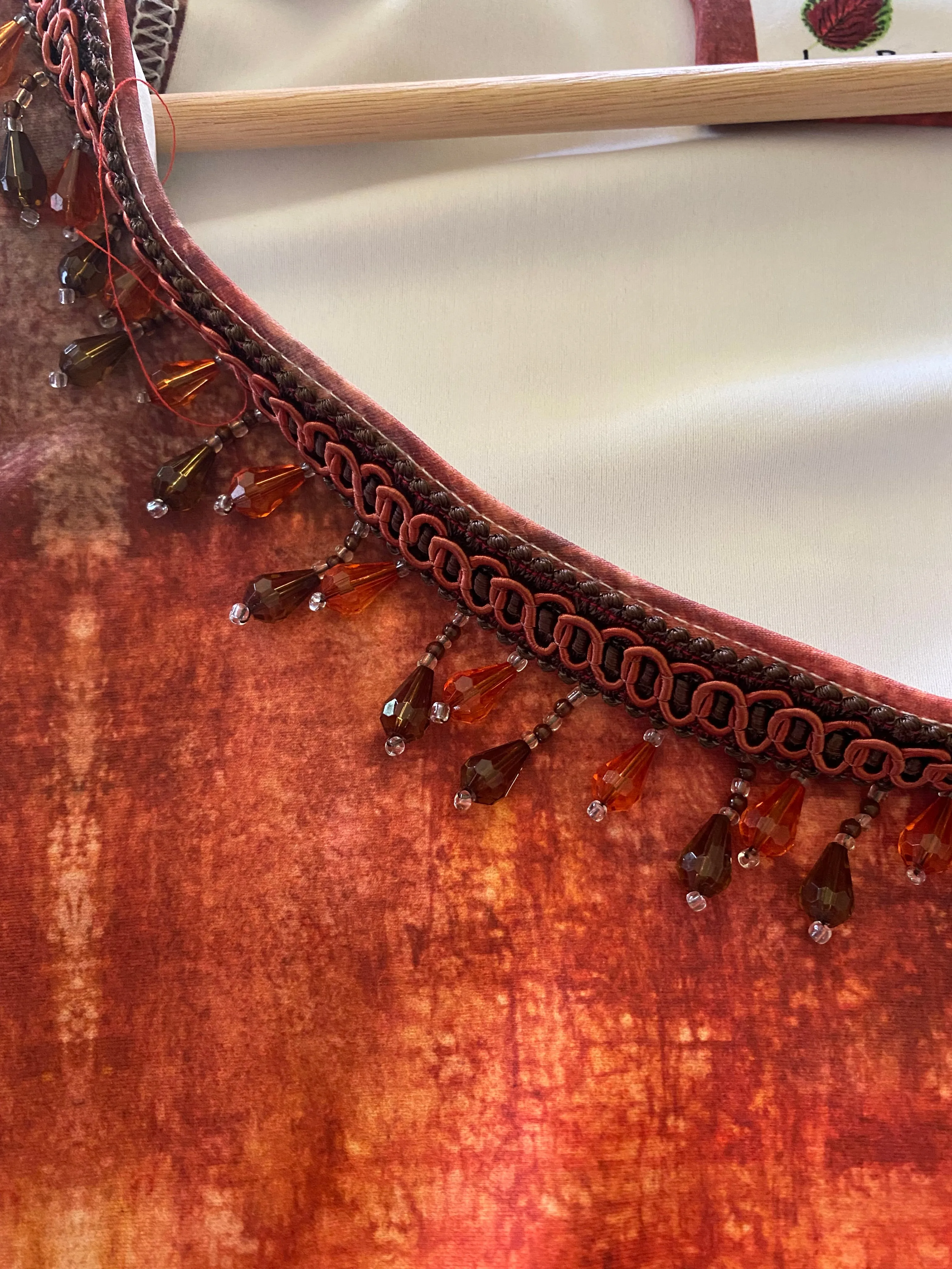 Jeweled  Sunrise Ombre Bodycon Dress