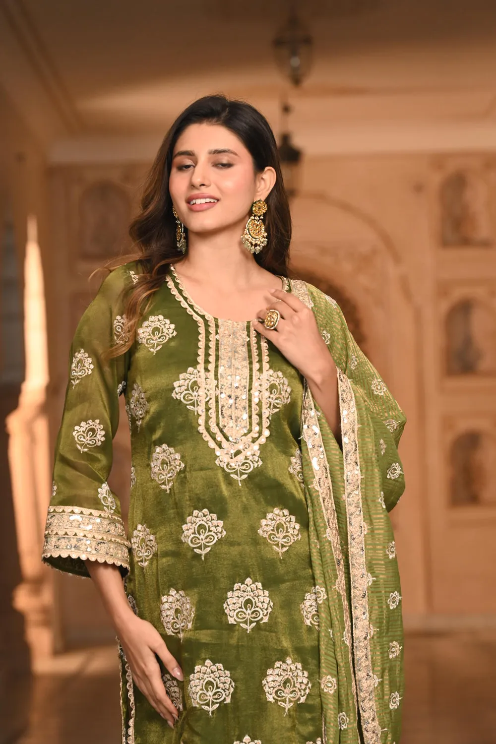 Kasuri Kurta With Kasuri Pants