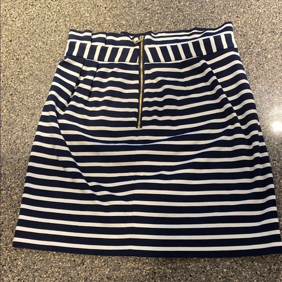 Kate Spade Blue Mini Pencil Skirt