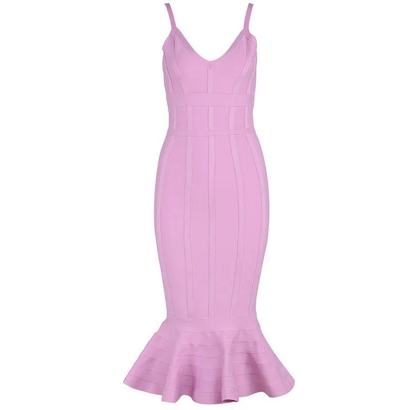 Kelly Kline Spaghetti Strap Mermaid Dress