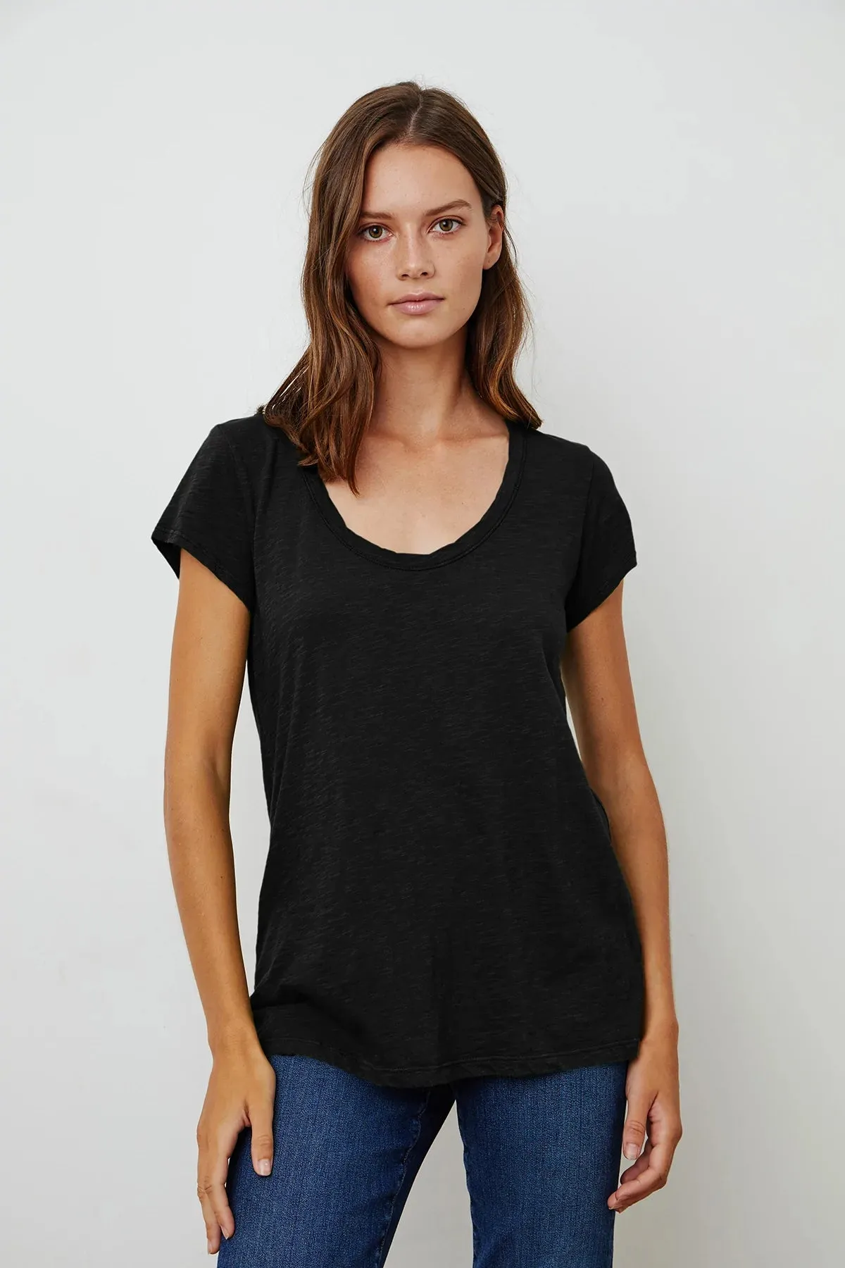 Kira Original Slub Scoop Tee