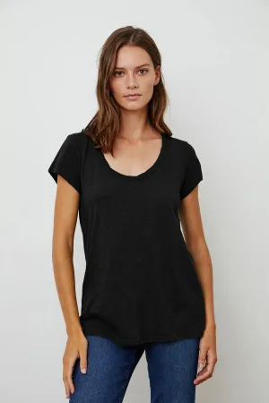 Kira Original Slub Scoop Tee