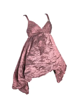 KRIZIA Metallic Silk Top