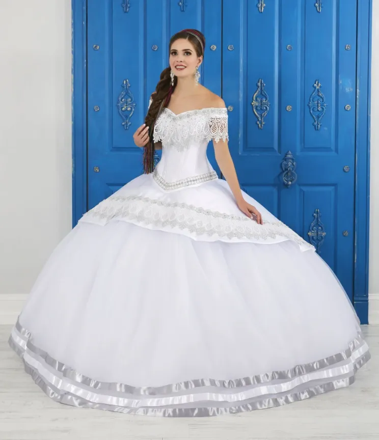 LA Glitter Quinceanera Dress 24046