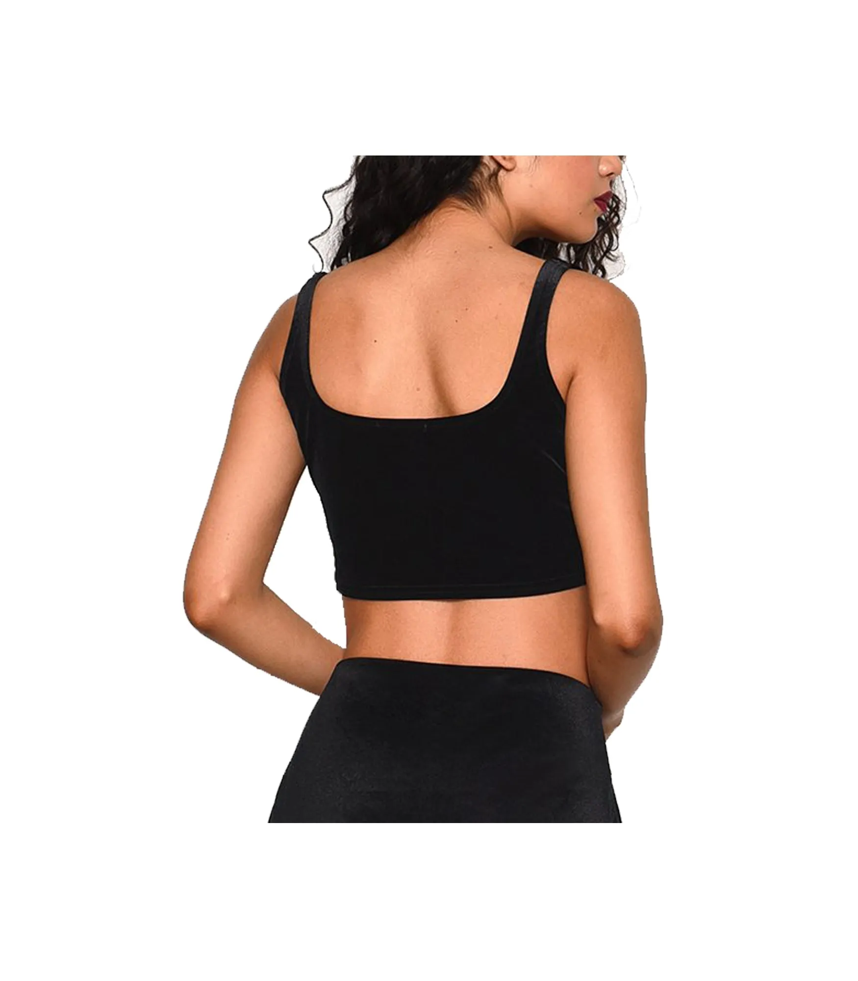 Ladies Top - Black Velvet