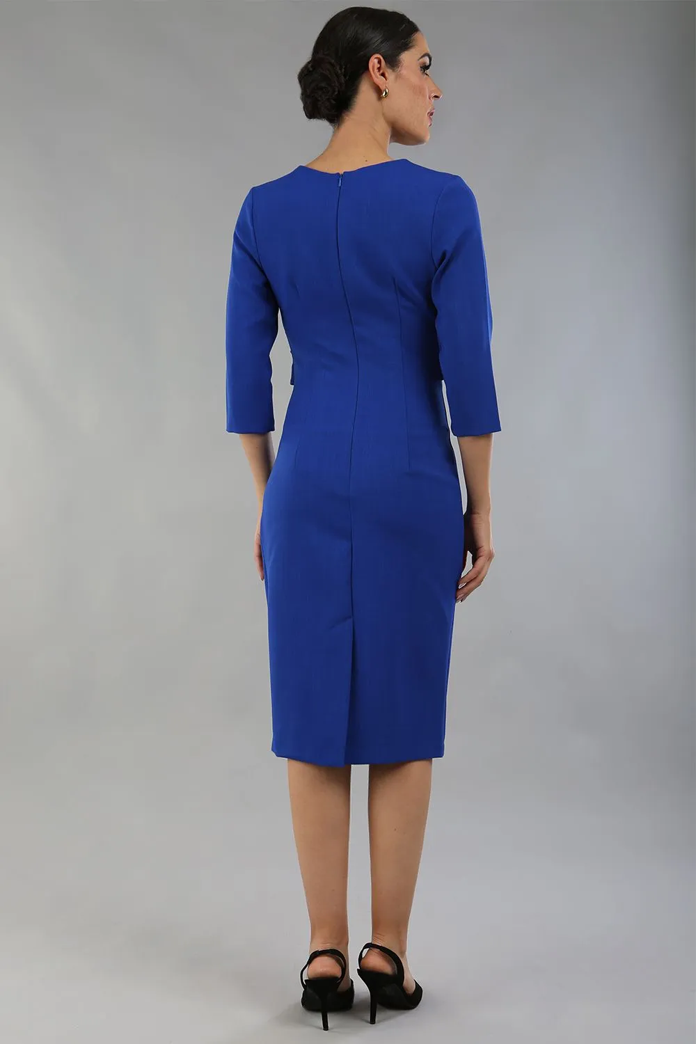Lantana Square Neck Pencil Dress