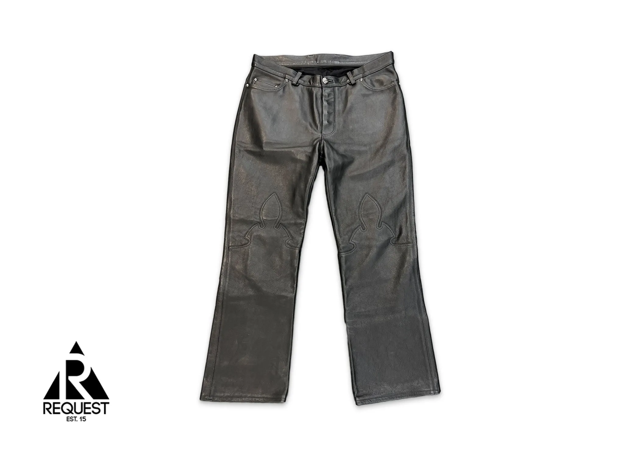 Le Fleur Leather Pant "Black"