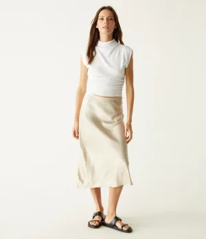 Leila Bias Midi Skirt