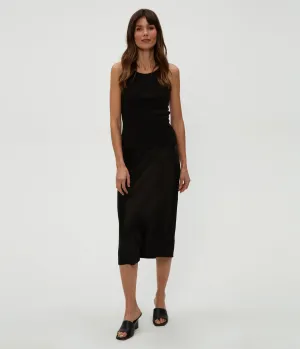 Leila Bias Midi Skirt