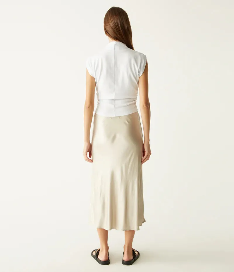 Leila Bias Midi Skirt