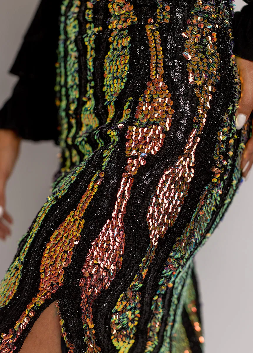 Lunah Skirt in Oil Slick