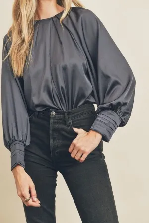 Luxe Graphite Bodysuit