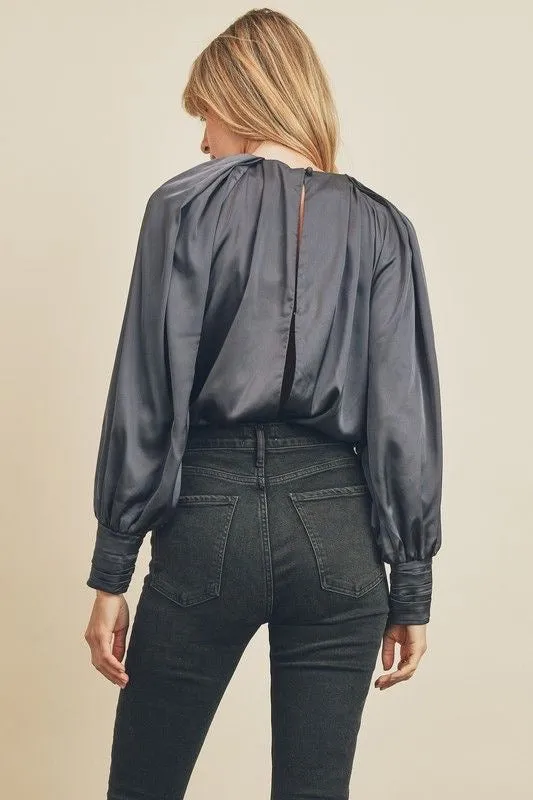 Luxe Graphite Bodysuit